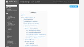 SimpleSample-users-android - QuickBlox