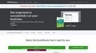 QuickBooks Pro - Accounting Software