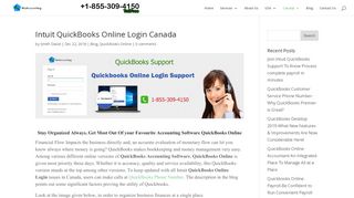 Intuit QuickBooks Online Login Canada | A Reliable Assistance