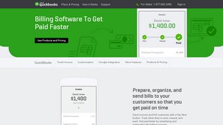Billing Software To Help You Get Paid Faster - QuickBooks