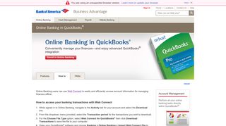 How to Download and Set Up Quickbooks® Online Banking