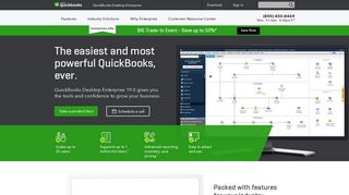 QuickBooks Enterprise: Enterprise Accounting Software System