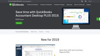 QuickBooks Accountant Desktop Accounting Software - Intuit