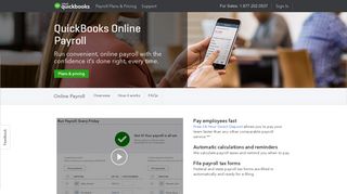 Online Payroll Services for Small Business | Intuit ... - QuickBooks Payroll