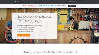 Try for free Accounting Software for small business - QuickBooks - Intuit