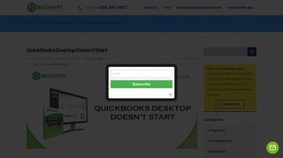 Fix QuickBooks Desktop Doesn't Start - QuickBooks Support & Tips