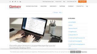 Discontinuation of Intuit's Canadian Merchant Services for QuickBooks ...