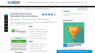 Intuit Merchant Services (QuickBooks) Review 2019 | Reviews & Ratings