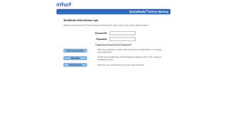Intuit QuickBooks Login - Norton Online Backup