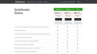 Compare Online Versions of QuickBooks - Intuit