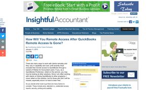 How Will You Remote Access After QuickBooks Remote Access Is ...