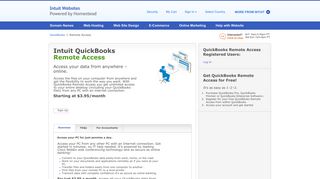 Intuit QuickBooks Remote Access