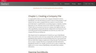 1. Creating a Company File - QuickBooks 2012: The Missing Manual ...