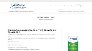 Quickbook Accounting Services Singapore | Quickbooks Online®
