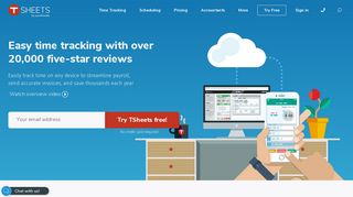 TSheets: Employee Time Tracking & Timesheet Software - Free Trial