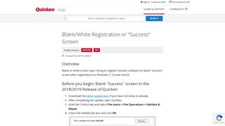 Blank/White Registration or 