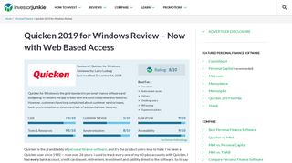 Quicken 2019 for Windows Review | Should You Purchase?