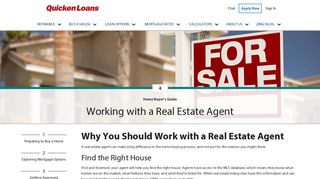 Working with a Real Estate Agent | Quicken Loans