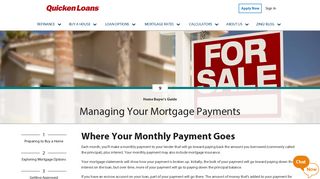 Managing Your Mortgage Payments | Quicken Loans