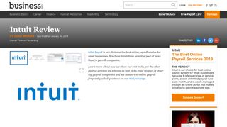 Intuit Review 2018 | Online Payroll Service Reviews - Business.com