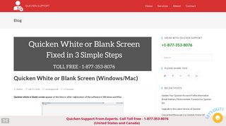 Quicken White or Blank Screen (Windows/Mac) - Fixed in 3 Simple Steps