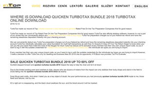 Sale quicken turbotax bundle 2018 UP To 60% Off