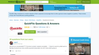 QuickFlix Questions - ProductReview.com.au