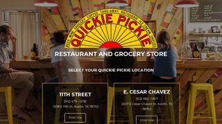 Welcome to Quickie Pickie, Austin | Restaurant and Grocery Store