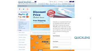 Cheap Contact Lenses Online | QUICKLENS Australia
