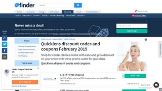 Quicklens discount codes and coupons | finder.com.au