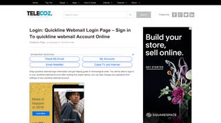 Login: Quickline Webmail Login Page – Sign in To quickline ...
