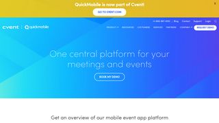 The Original Mobile Event App Platform | QuickMobile