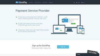 QuickPay | Payment Service Provider - Secure. Reliable. Dynamic.