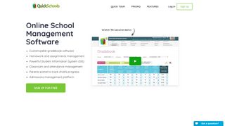 QuickSchools: Online School Management Software