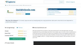 QuickSchools.com Reviews and Pricing - 2019 - Capterra