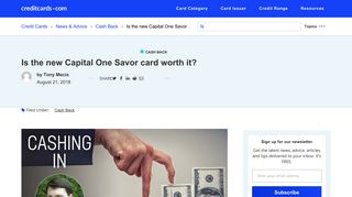 New Capital One Savor card: Is it worth it? - CreditCards.com