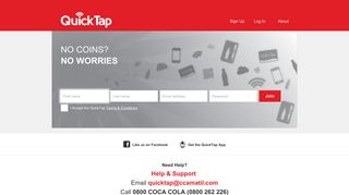 Sign Up - QuickTap