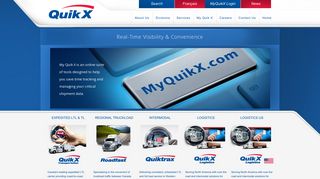 Quik X Transportation | LTL, truckload, intermodal shipping ...