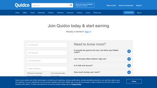 Join Quidco Now!