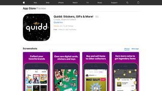 Quidd: Stickers, GIFs & More! on the App Store - iTunes - Apple