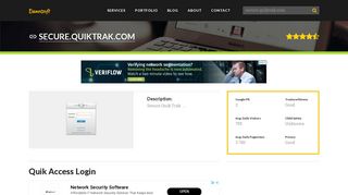Welcome to Secure.quiktrak.com - Quik Access Login