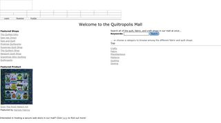 Quiltropolis Mall - Quilting, Fabric, and Craft Shops
