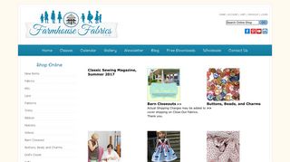 Farmhouse Fabrics Online Shop