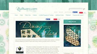 Dining with the Stars - Quiltworx.com