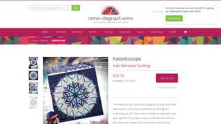 Canton Village Quilt Works | Kaleidoscope