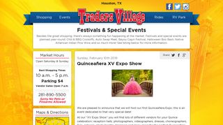 Join us for our First Ever Quinceañera Expo | Traders Village