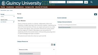 Portal - Quincy University