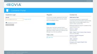 IQVIA Customer Portal