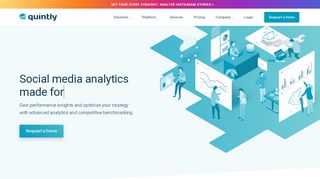 Social media analytics & competitive benchmarking | quintly
