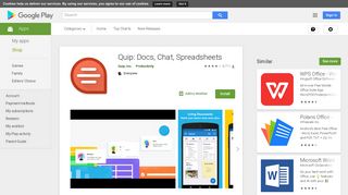 Quip: Docs, Chat, Spreadsheets - Apps on Google Play
